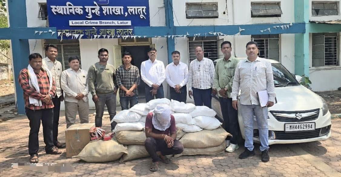 अवैध गुटखा वाहतूक प्रकरणी स्थानिक गुन्हे शाखेची कारवाई – वाहनासह ८.३९ लाखांचा मुद्देमाल